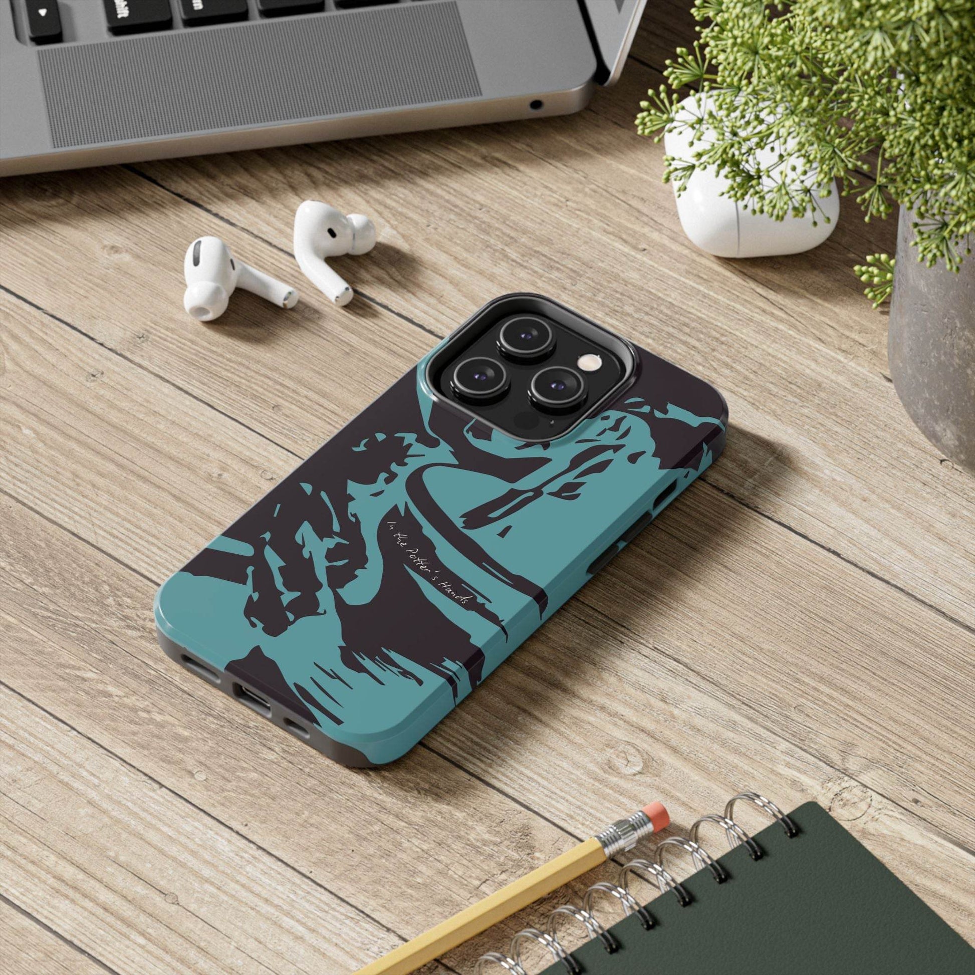 In the Potter’s Hands Phone Case – Abstract Faith Design - Harmony + Hope
