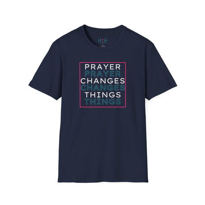 Pray Boldly "Prayer Changes Things" - Inspirational Unisex T-Shirt
