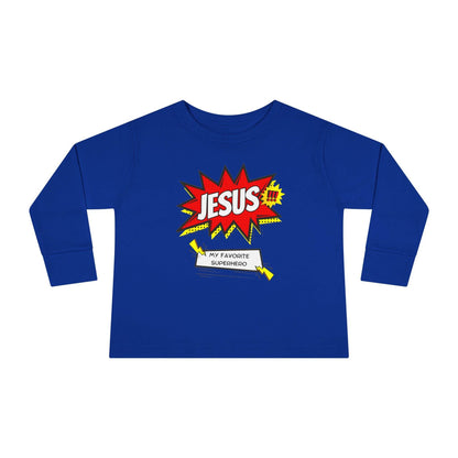 Jesus: My Favorite Superhero – Comic Book Style Toddler Tee - Harmony + Hope