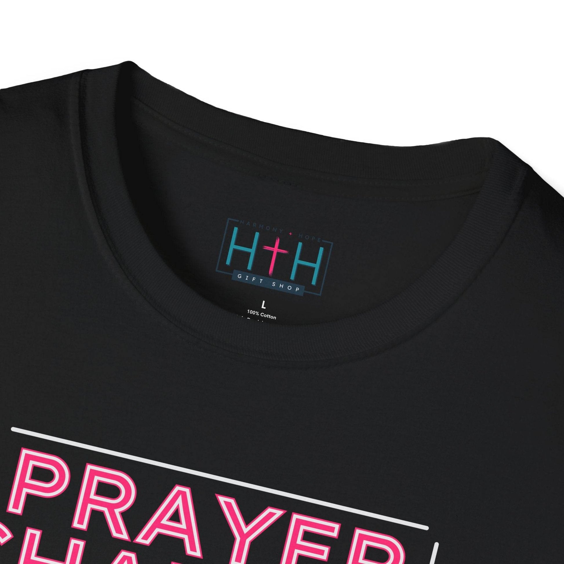 Faith in Motion - Prayer Changes Things Inspirational Unisex T-Shirt - Harmony + Hope