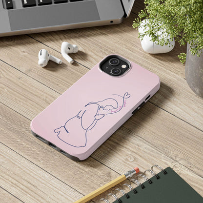 Before I Scroll, I Will Seek Phone Case – Light Pink Christian Cover - Harmony + Hope