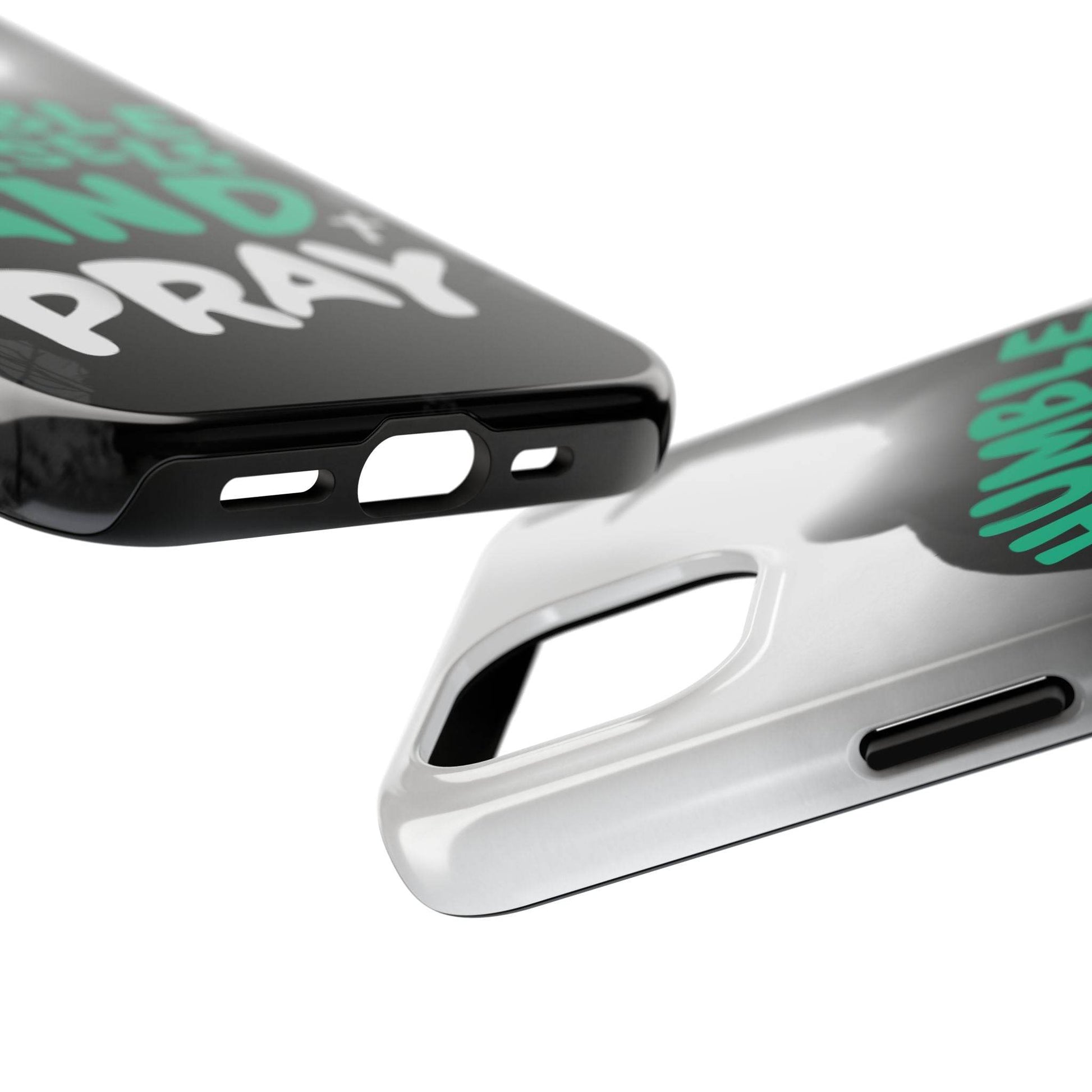 Humble Yourself and Pray Phone Case – Teal Christian Reminder - Harmony + Hope