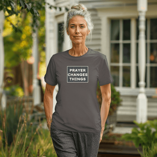 Prayer Changes Things Unisex T-Shirt - Harmony + Hope