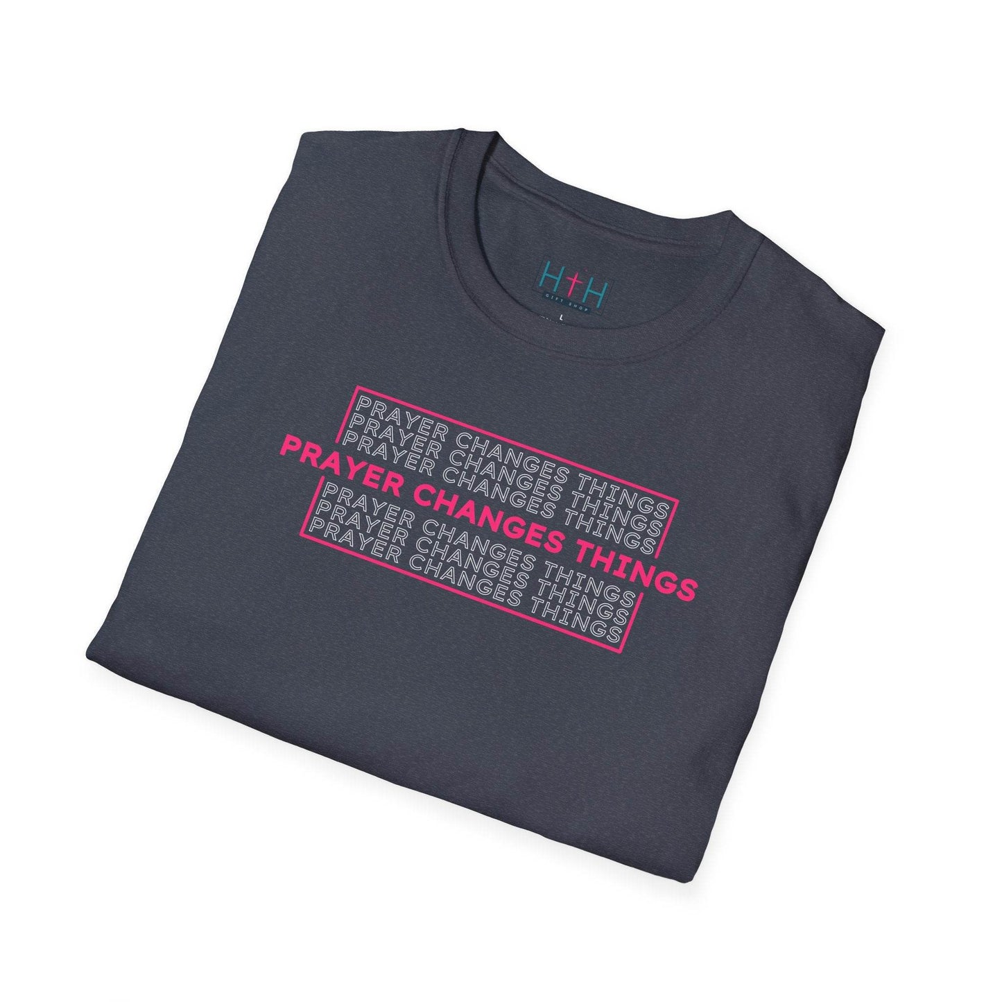 Vintage Wash: Prayer Changes Things T-Shirt - Harmony + Hope