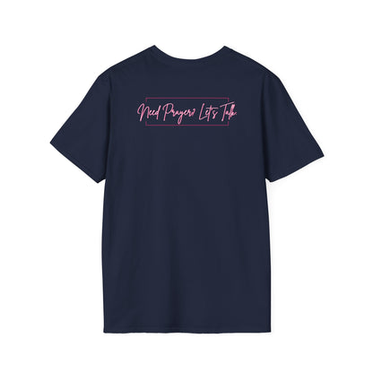 Calligraphy Casual "Prayer Changes Things" - Inspirational Unisex T-Shirt