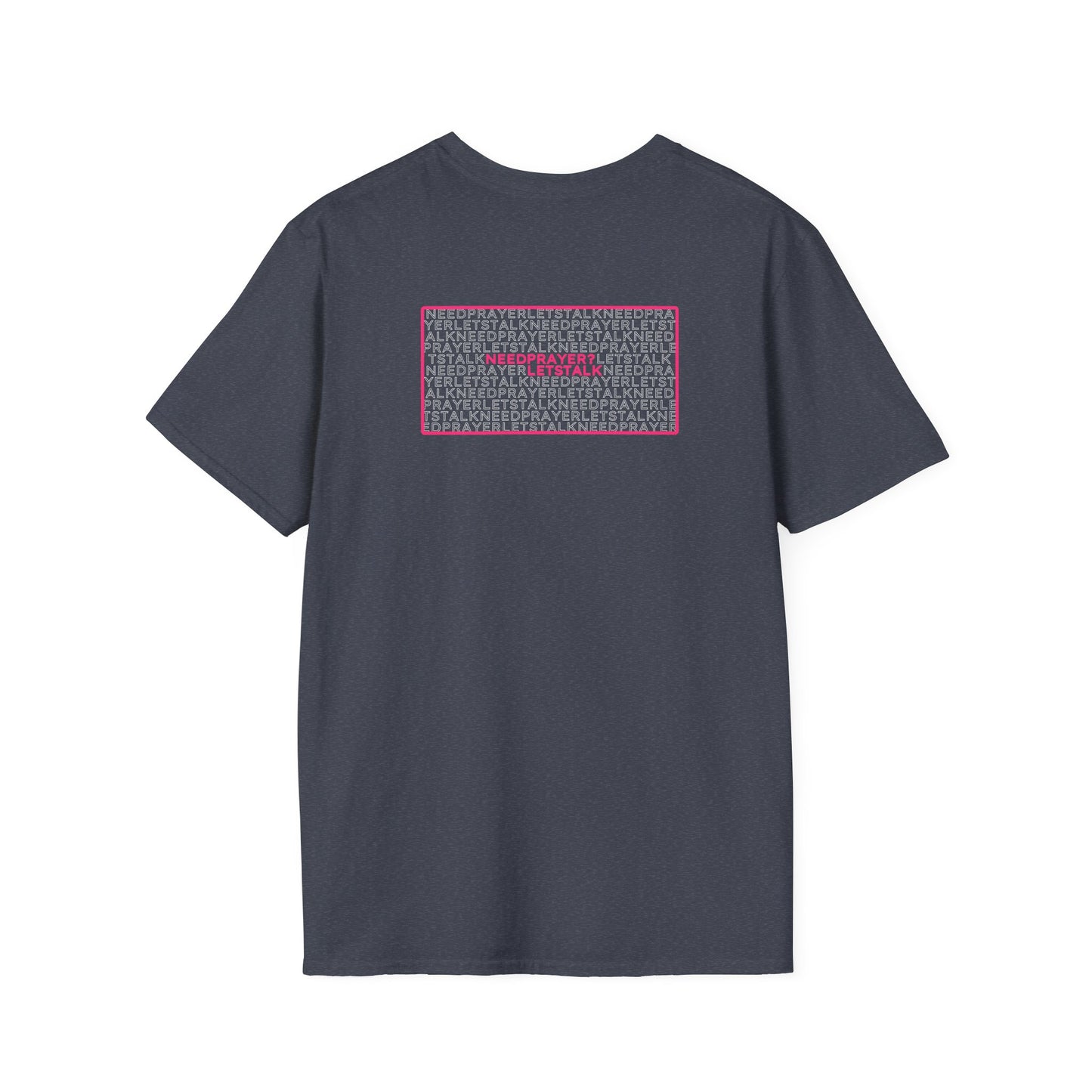 Word Cloud Design "Prayer Changes Things" - Inspirational Unisex T-Shirt