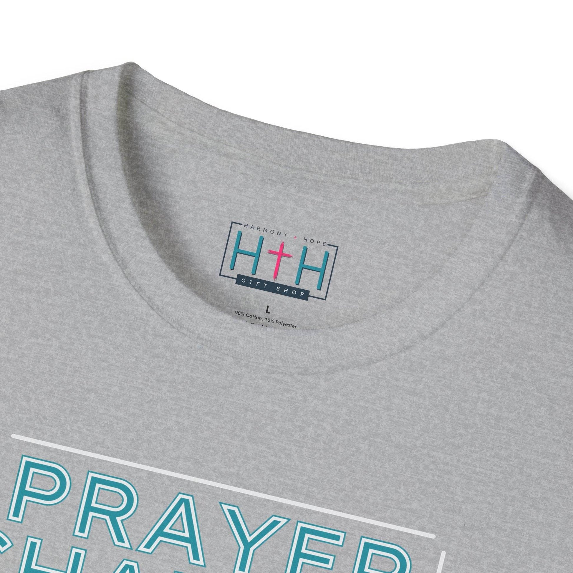 Faith in Motion - Prayer Changes Things Inspirational Unisex T-Shirt - Harmony + Hope