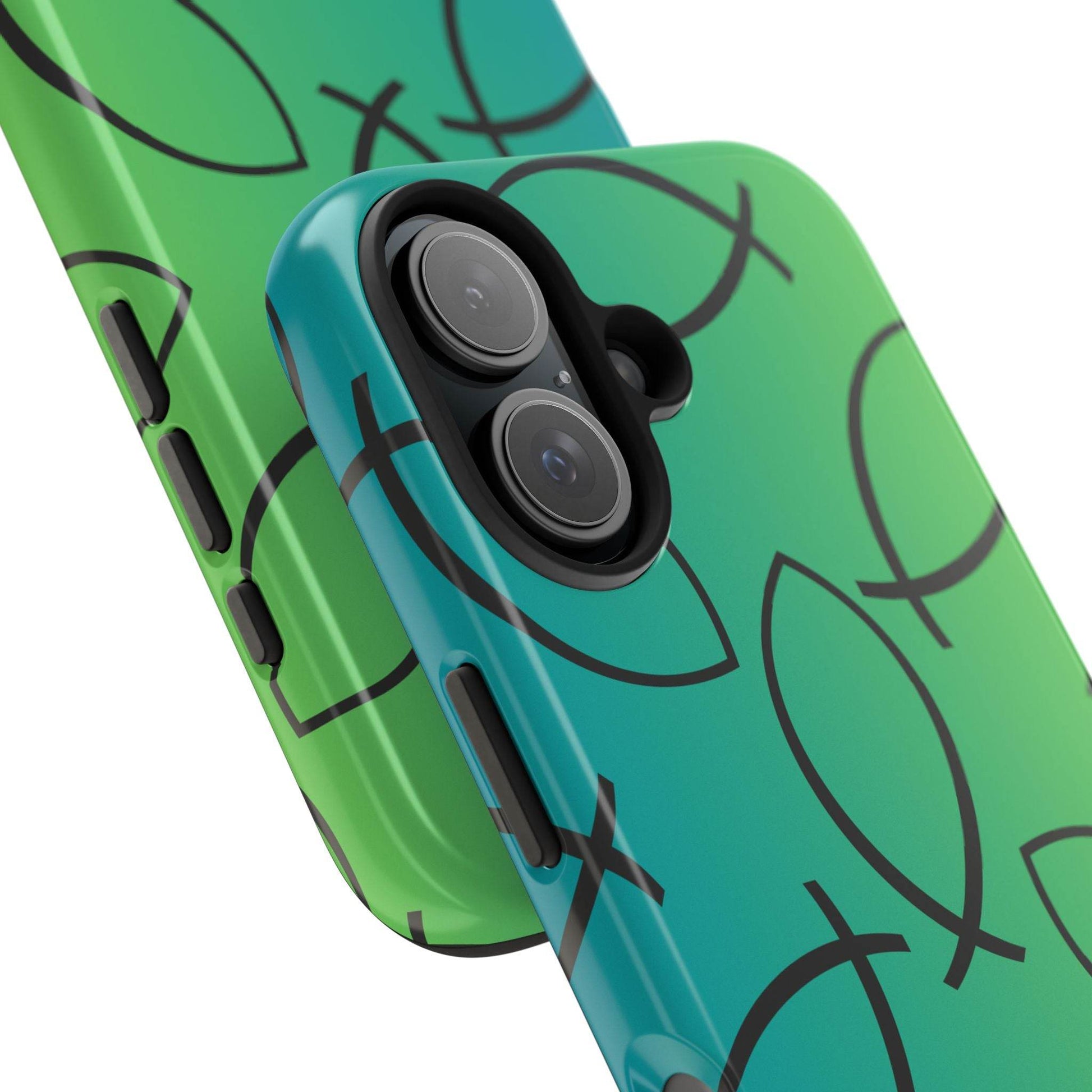 Go and Make Disciples Phone Case – Teal Green Gradient - Harmony + Hope
