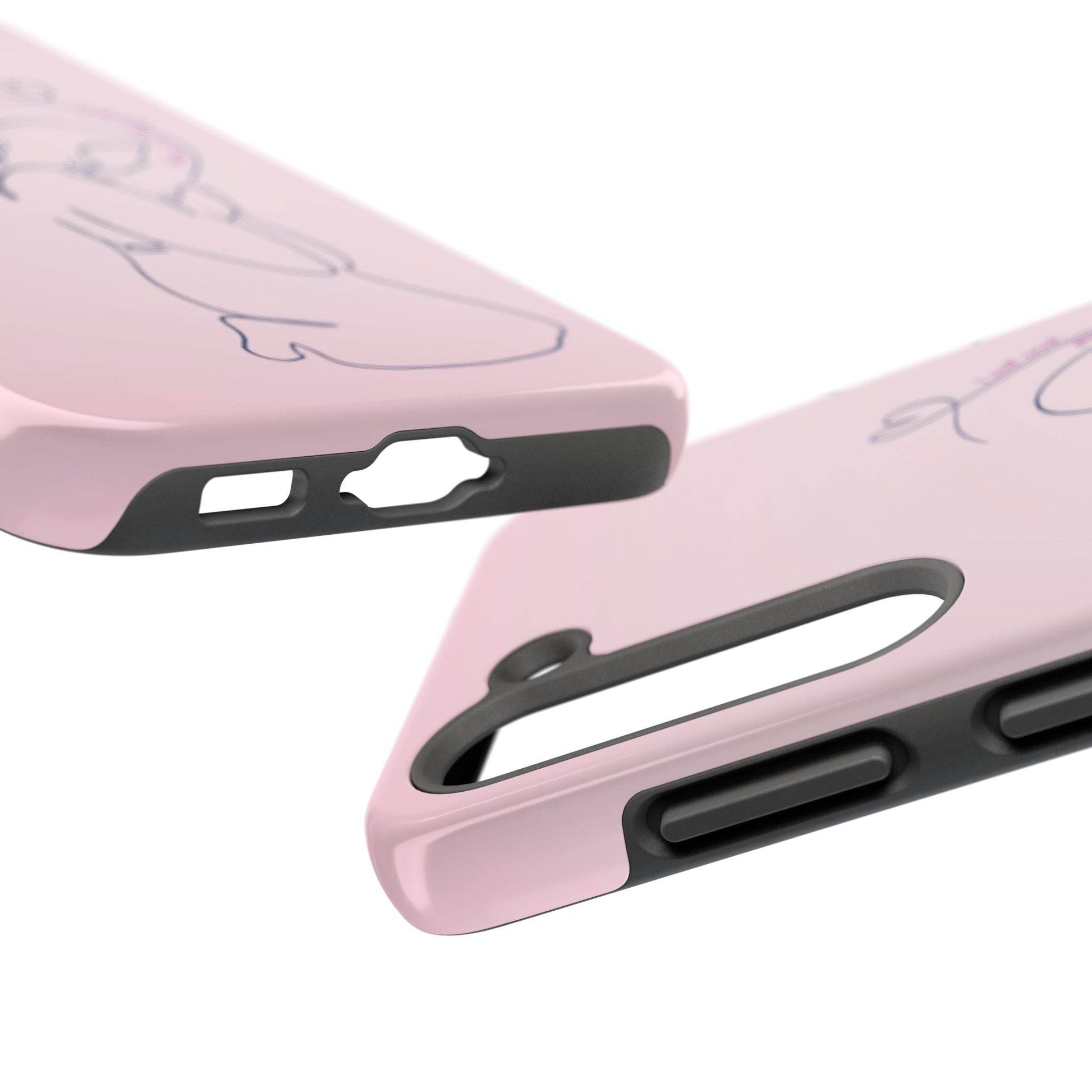 Before I Scroll, I Will Seek Phone Case – Light Pink Christian Cover - Harmony + Hope