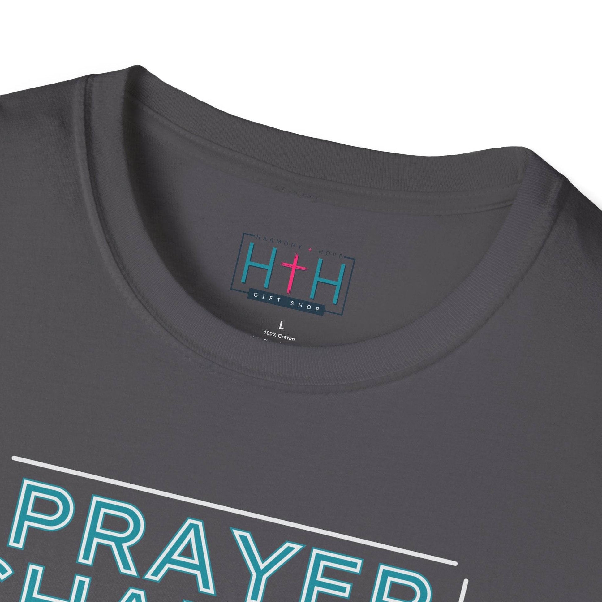 Faith in Motion - Prayer Changes Things Inspirational Unisex T-Shirt - Harmony + Hope