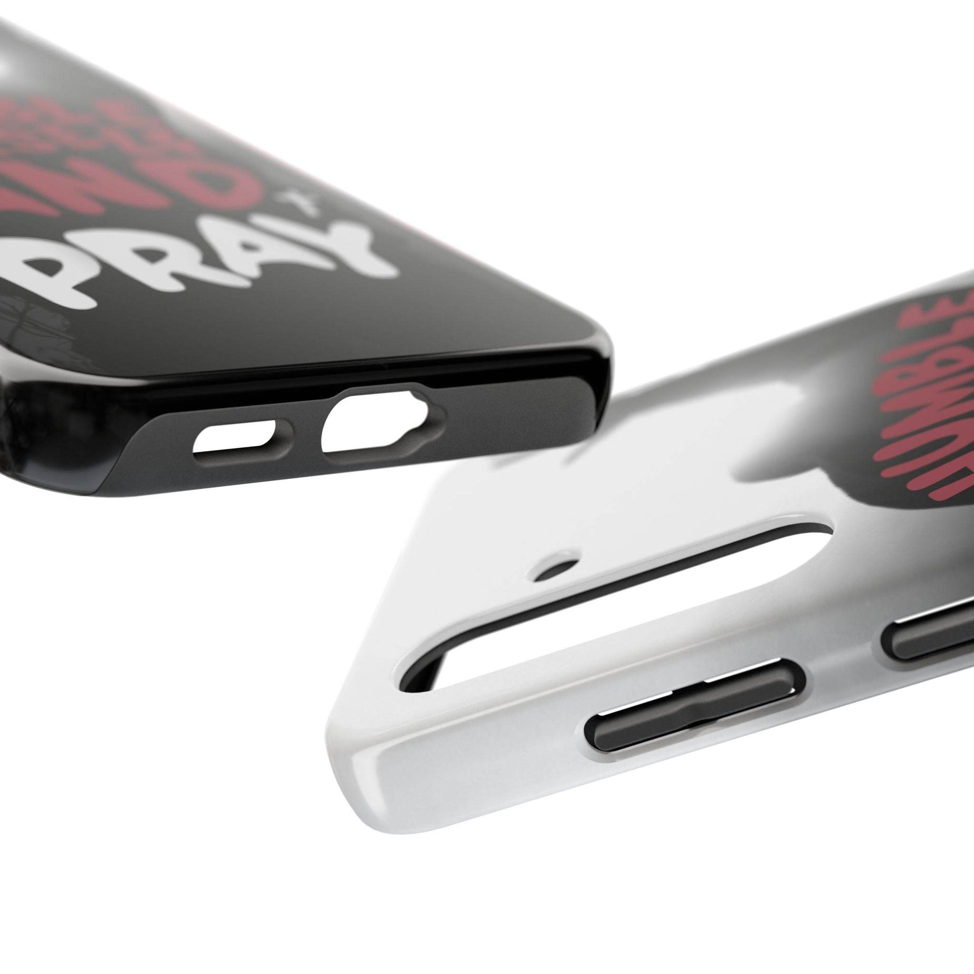 Humble Yourself and Pray Phone Case – Red Statement of Faith - Harmony + Hope