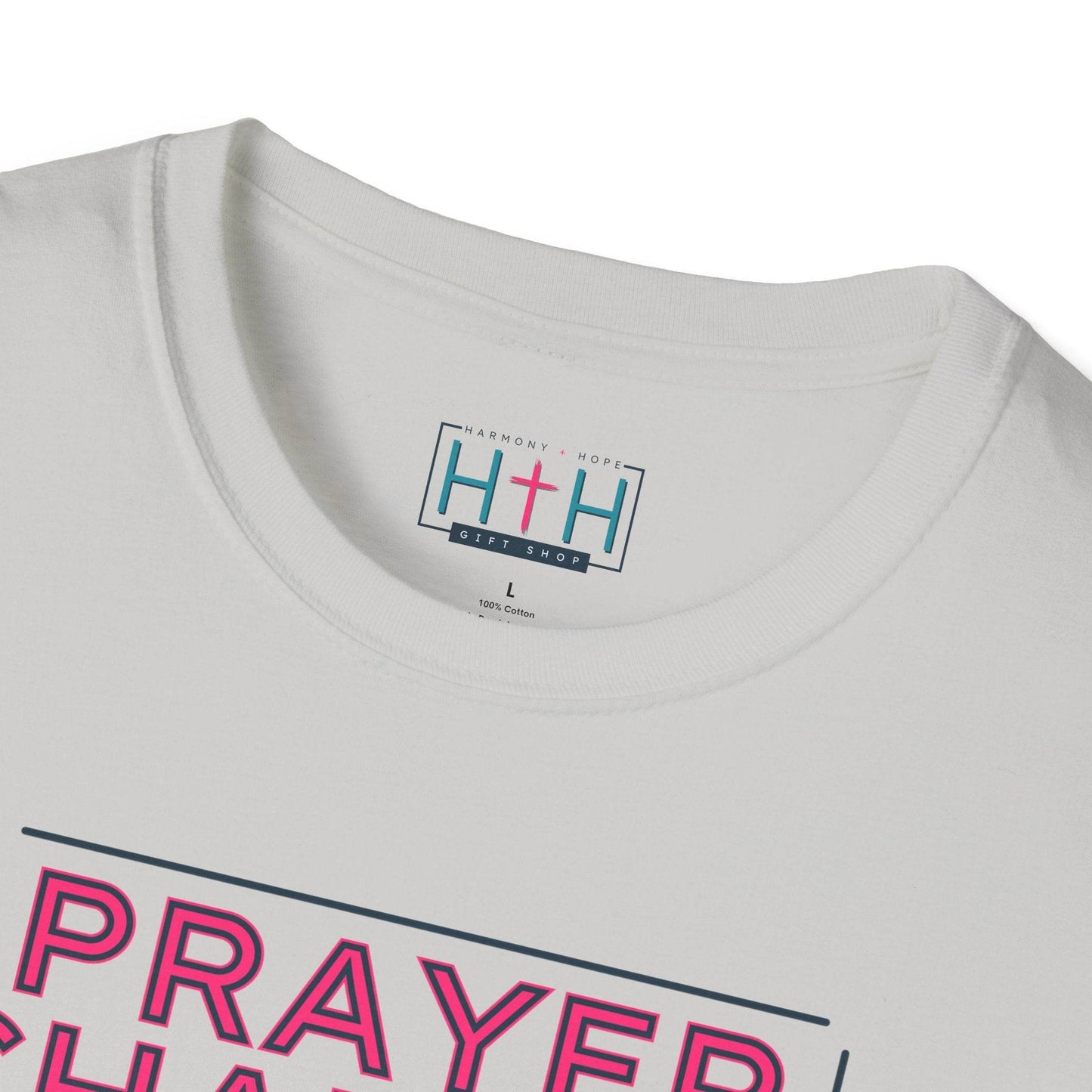 Faith in Motion - Prayer Changes Things Inspirational Unisex T-Shirt - Harmony + Hope