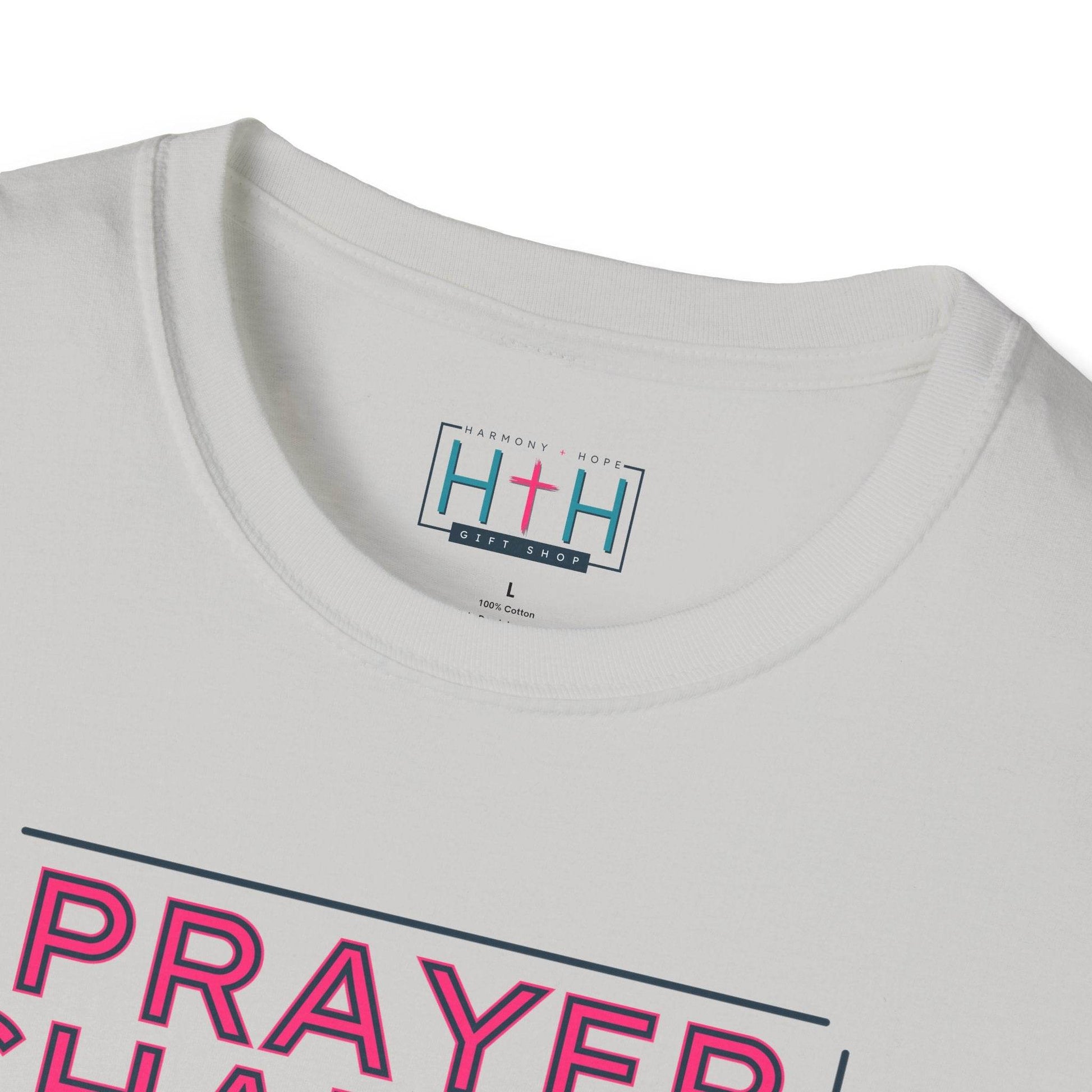 Faith in Motion - Prayer Changes Things Inspirational Unisex T-Shirt - Harmony + Hope