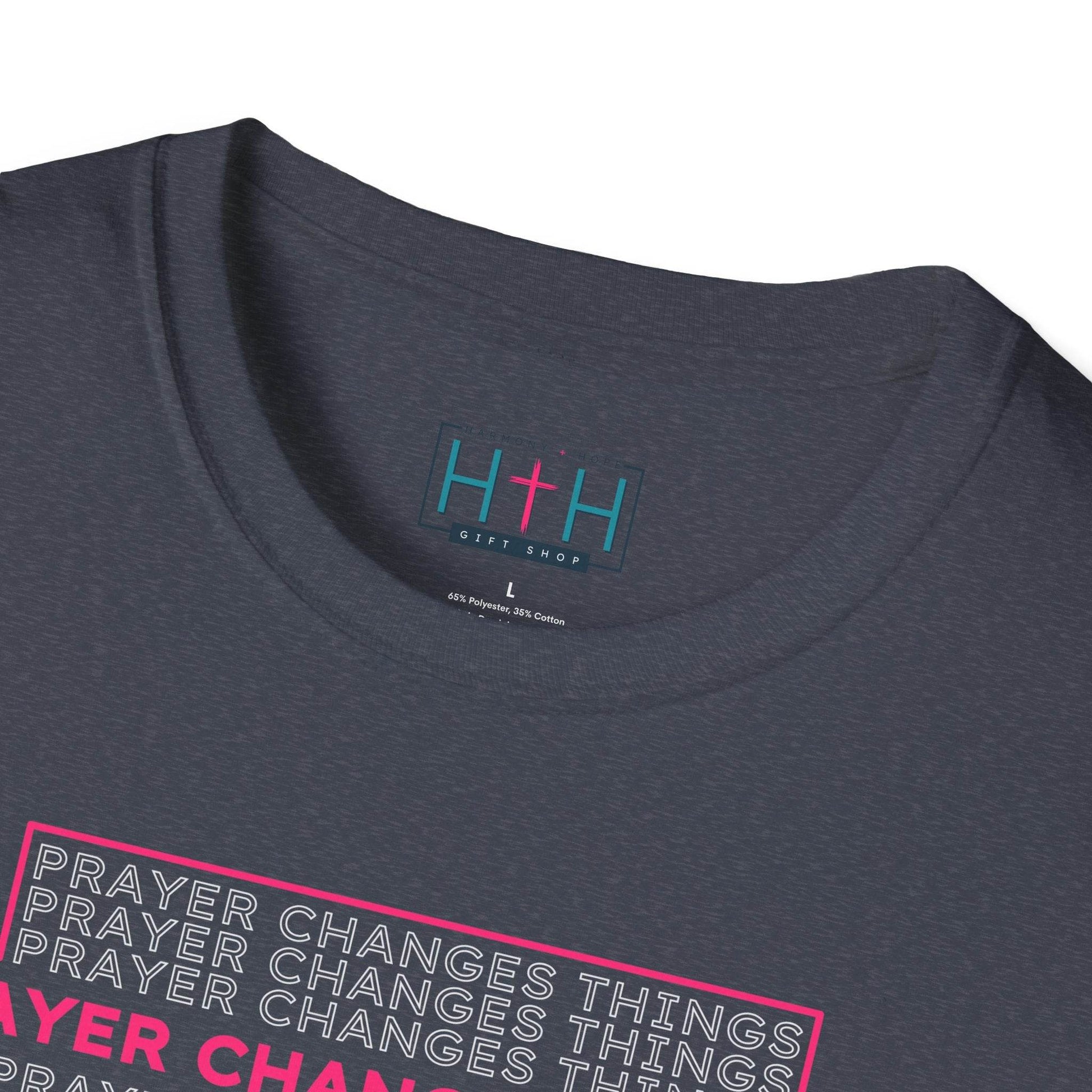 Vintage Wash: Prayer Changes Things T-Shirt - Harmony + Hope