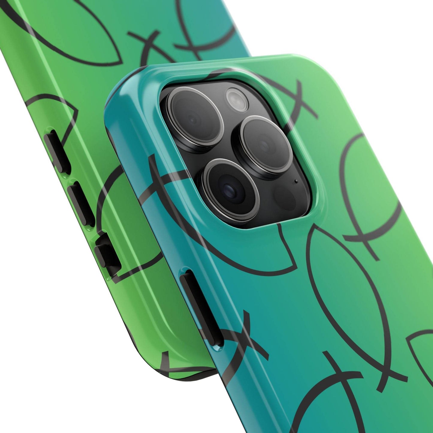 Go and Make Disciples Phone Case – Teal Green Gradient - Harmony + Hope