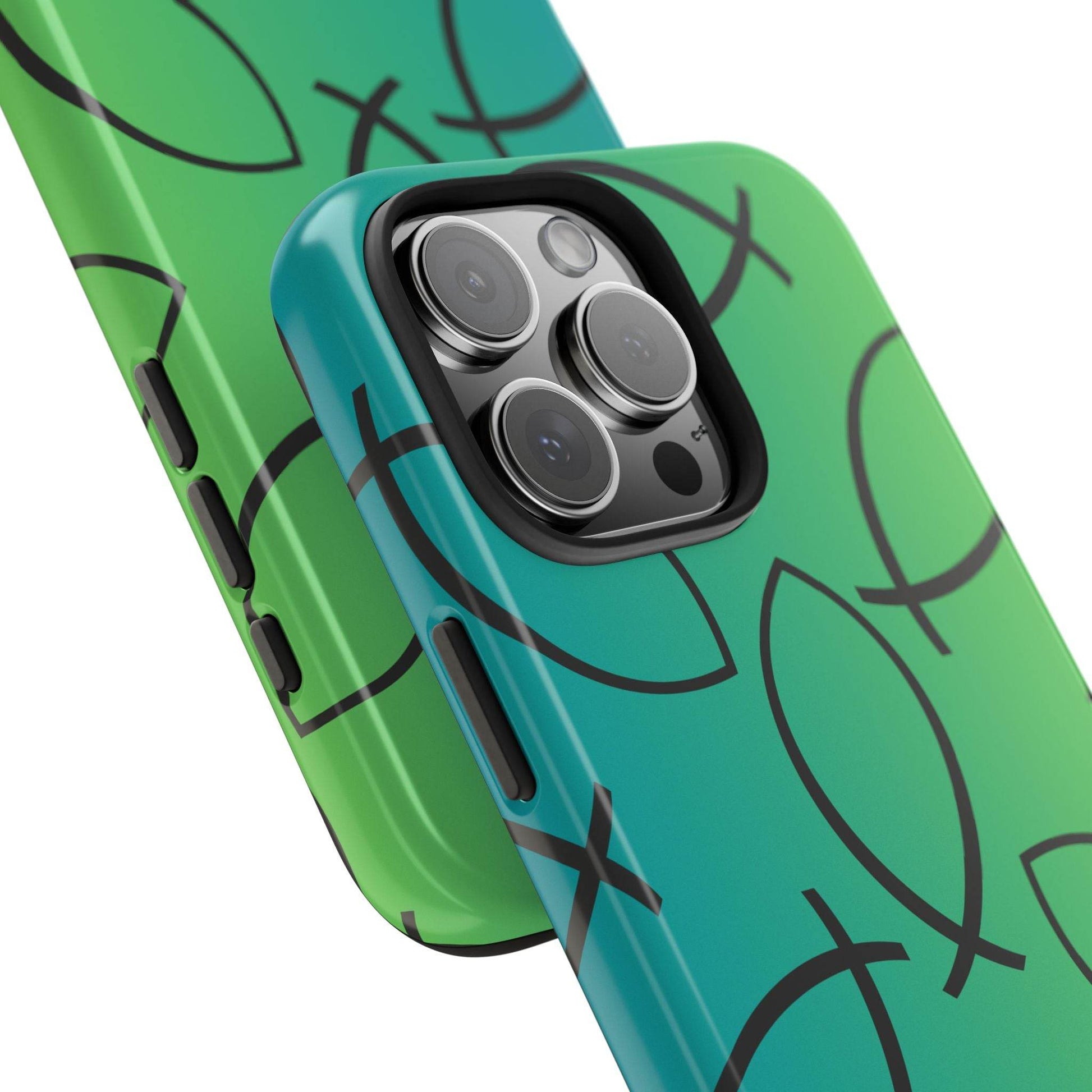 Go and Make Disciples Phone Case – Teal Green Gradient - Harmony + Hope