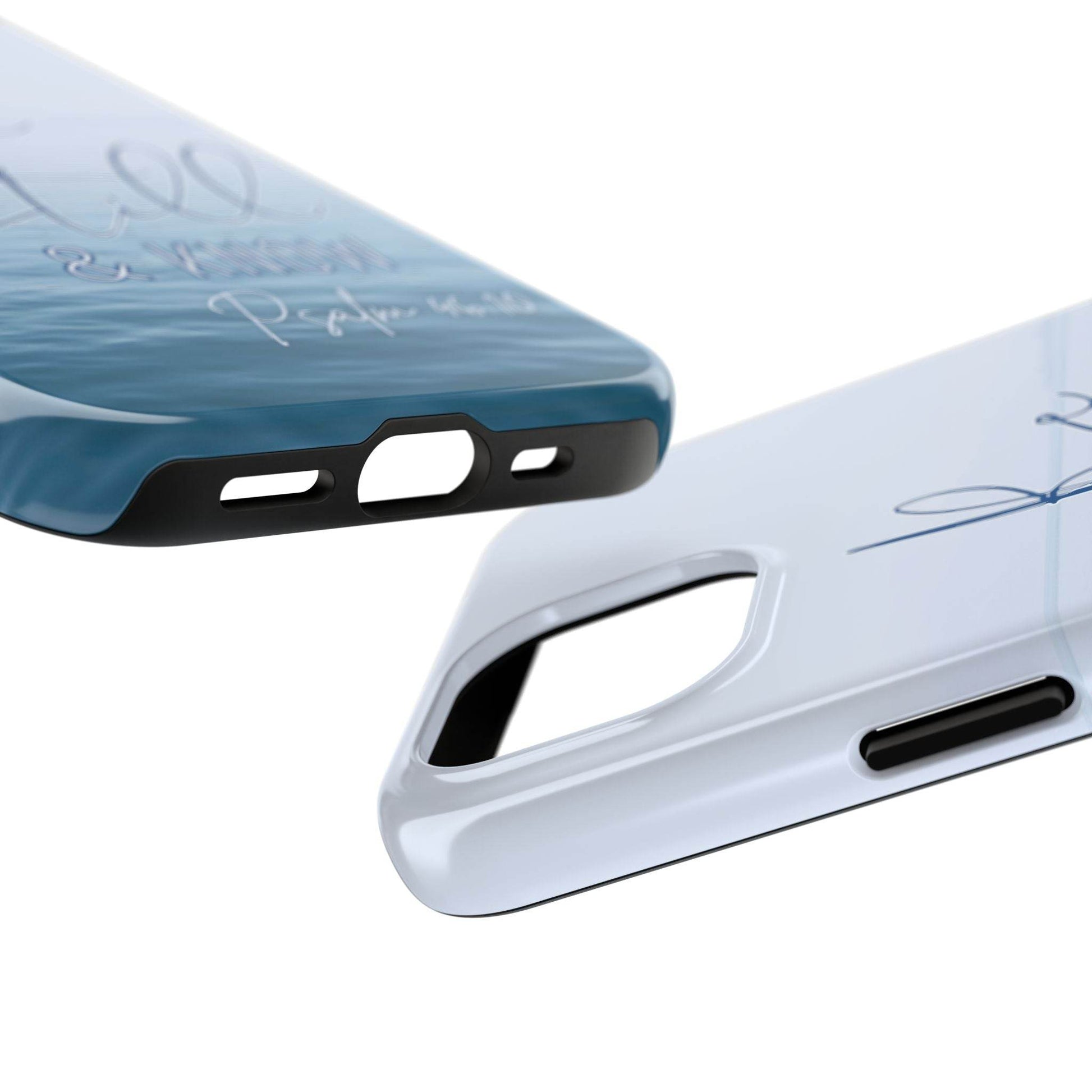 Stillness & Strength Phone Case – Psalm 46:10 Scripture Design - Harmony + Hope