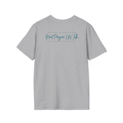 Calligraphy Casual "Prayer Changes Things" - Inspirational Unisex T-Shirt