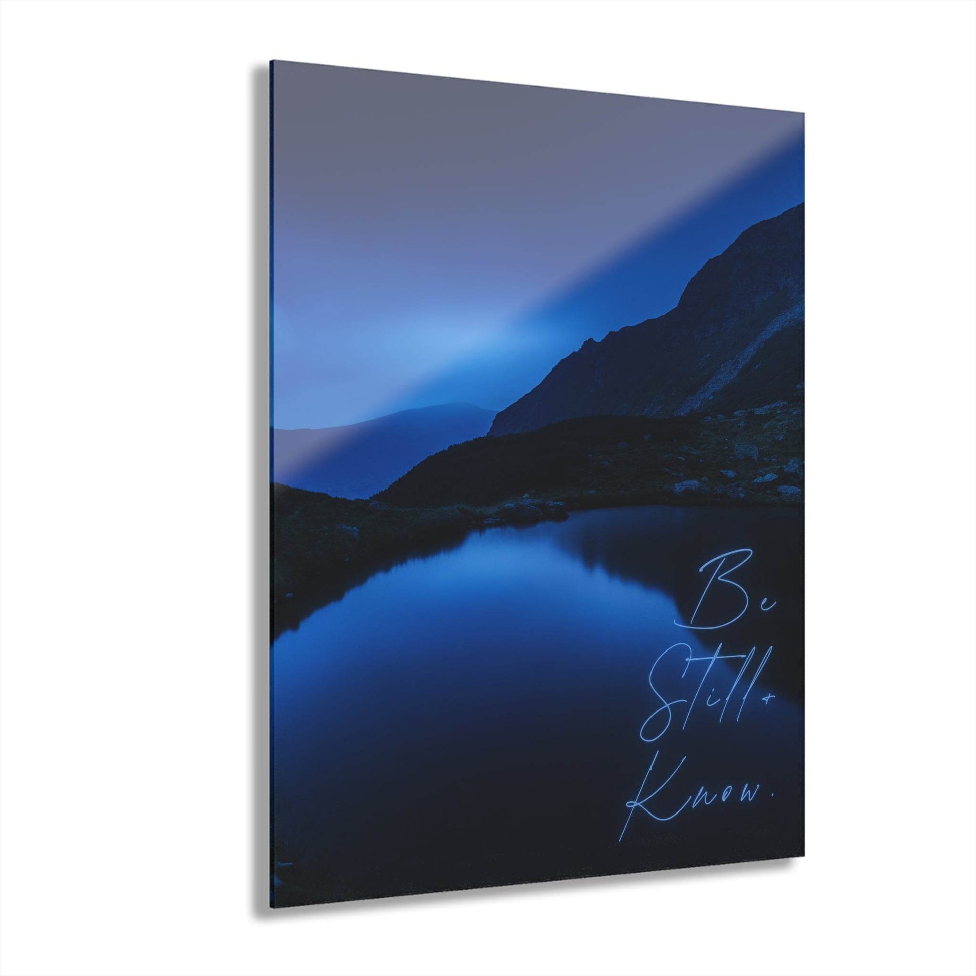 Peace in His Presence - Inspirational Acrylic Wall Art for Home Decor - Harmony + Hope