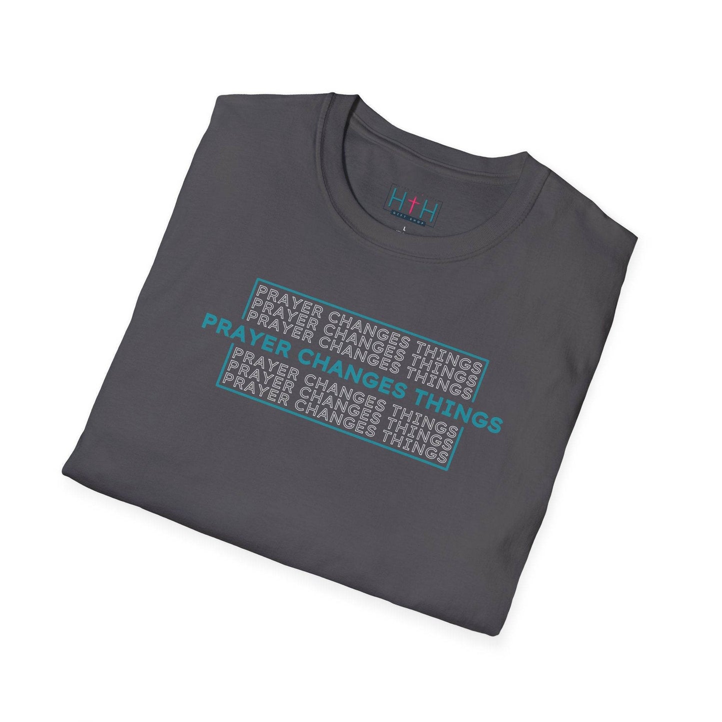 Vintage Wash: Prayer Changes Things T-Shirt - Harmony + Hope