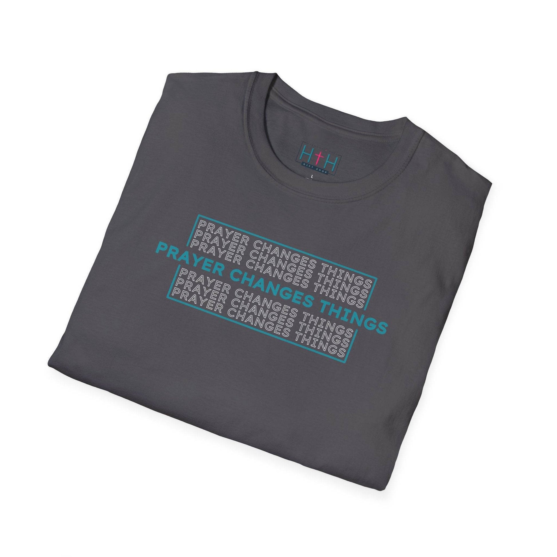 Vintage Wash: Prayer Changes Things T-Shirt - Harmony + Hope