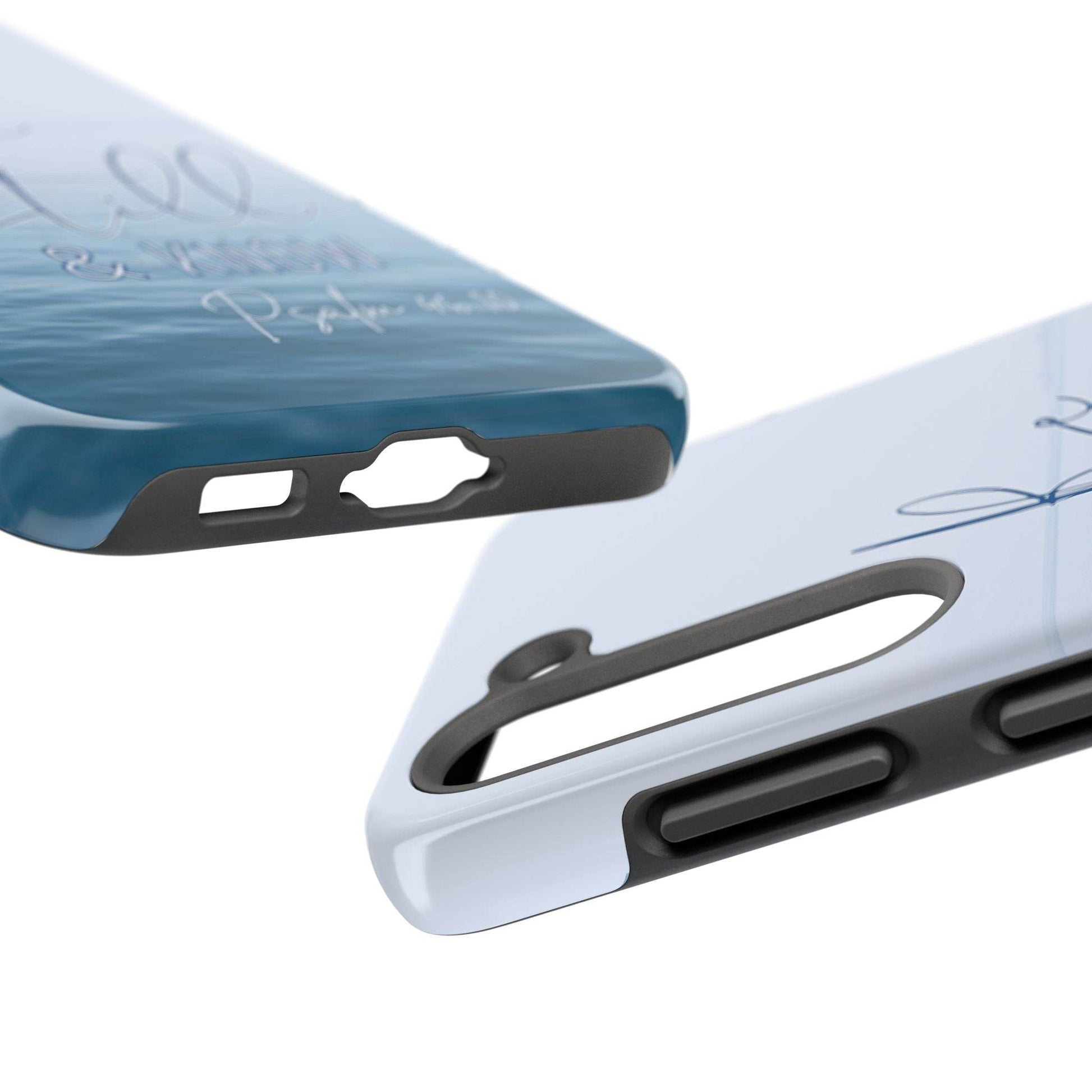 Stillness & Strength Phone Case – Psalm 46:10 Scripture Design - Harmony + Hope