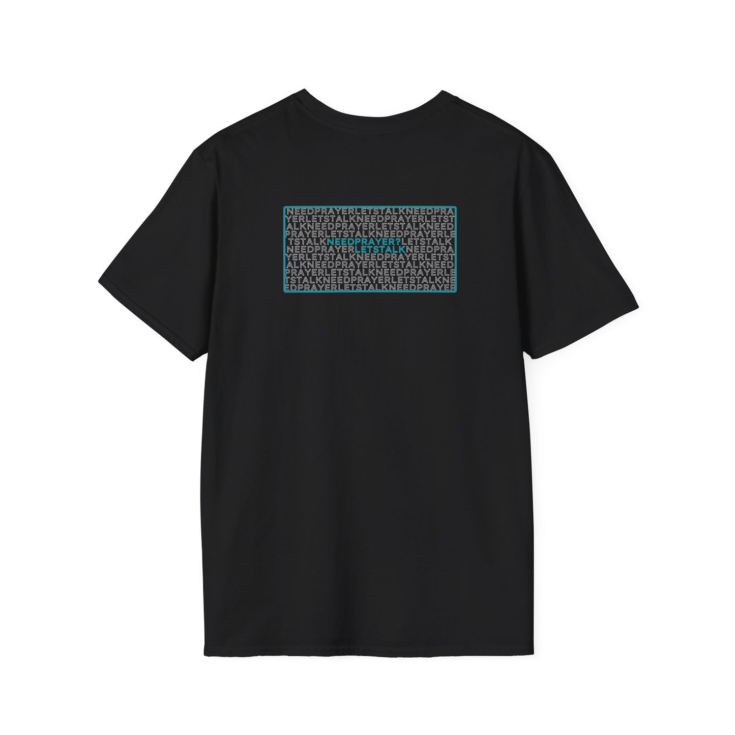 Word Cloud Design "Prayer Changes Things" - Inspirational Unisex T-Shirt
