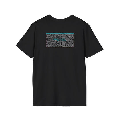 Word Cloud Design "Prayer Changes Things" - Inspirational Unisex T-Shirt