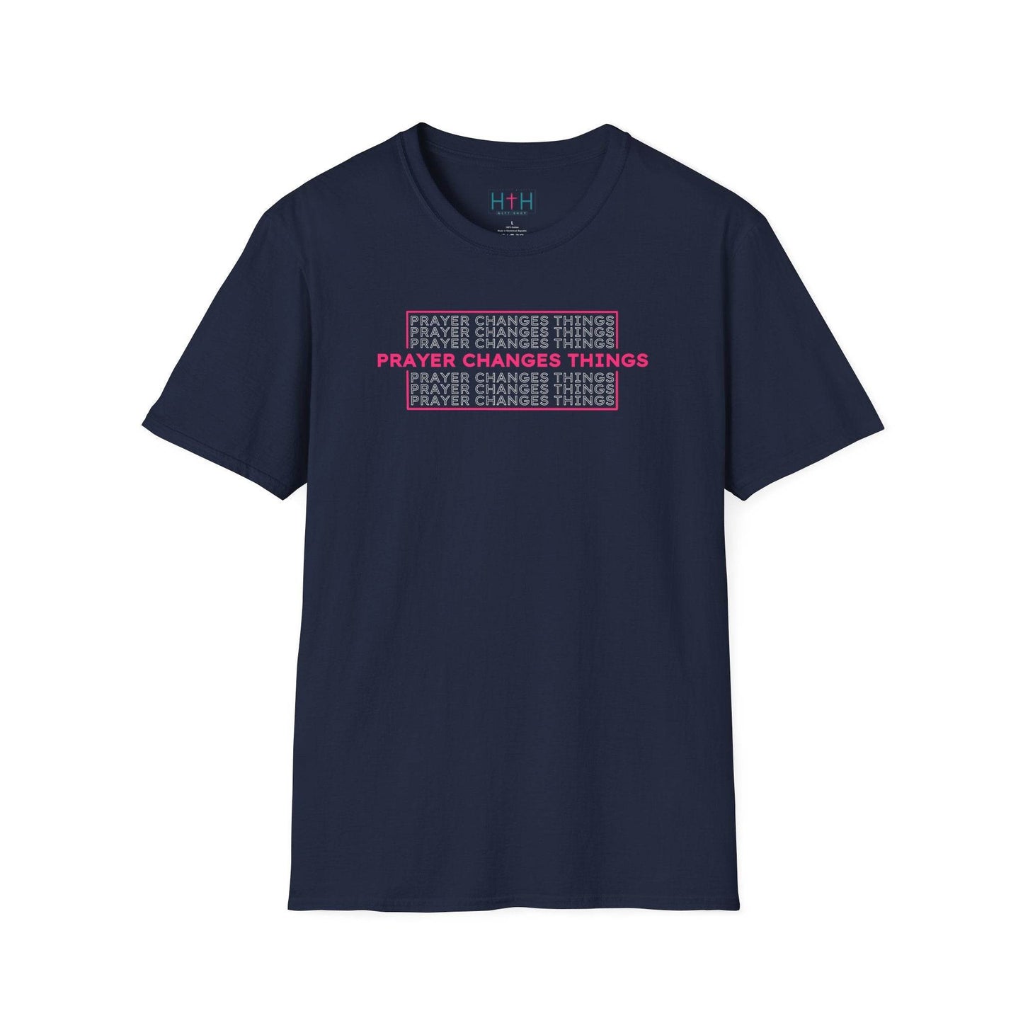 Vintage Wash: Prayer Changes Things T-Shirt - Harmony + Hope