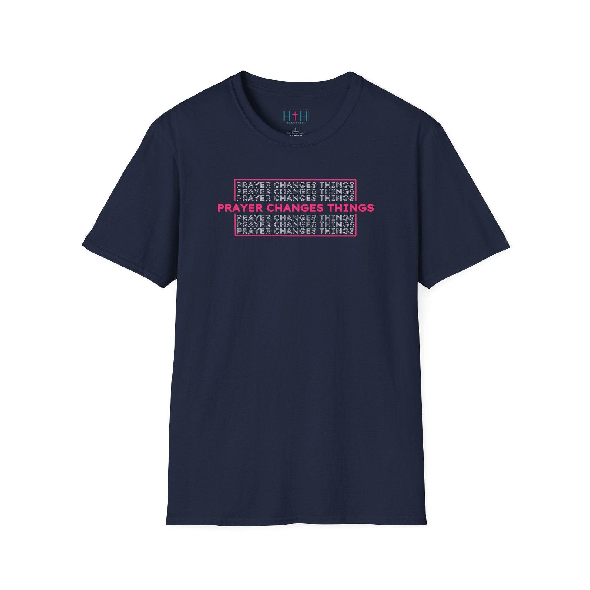 Vintage Wash: Prayer Changes Things T-Shirt - Harmony + Hope