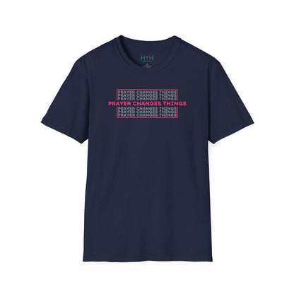 Vintage Wash: Prayer Changes Things T-Shirt - Harmony + Hope