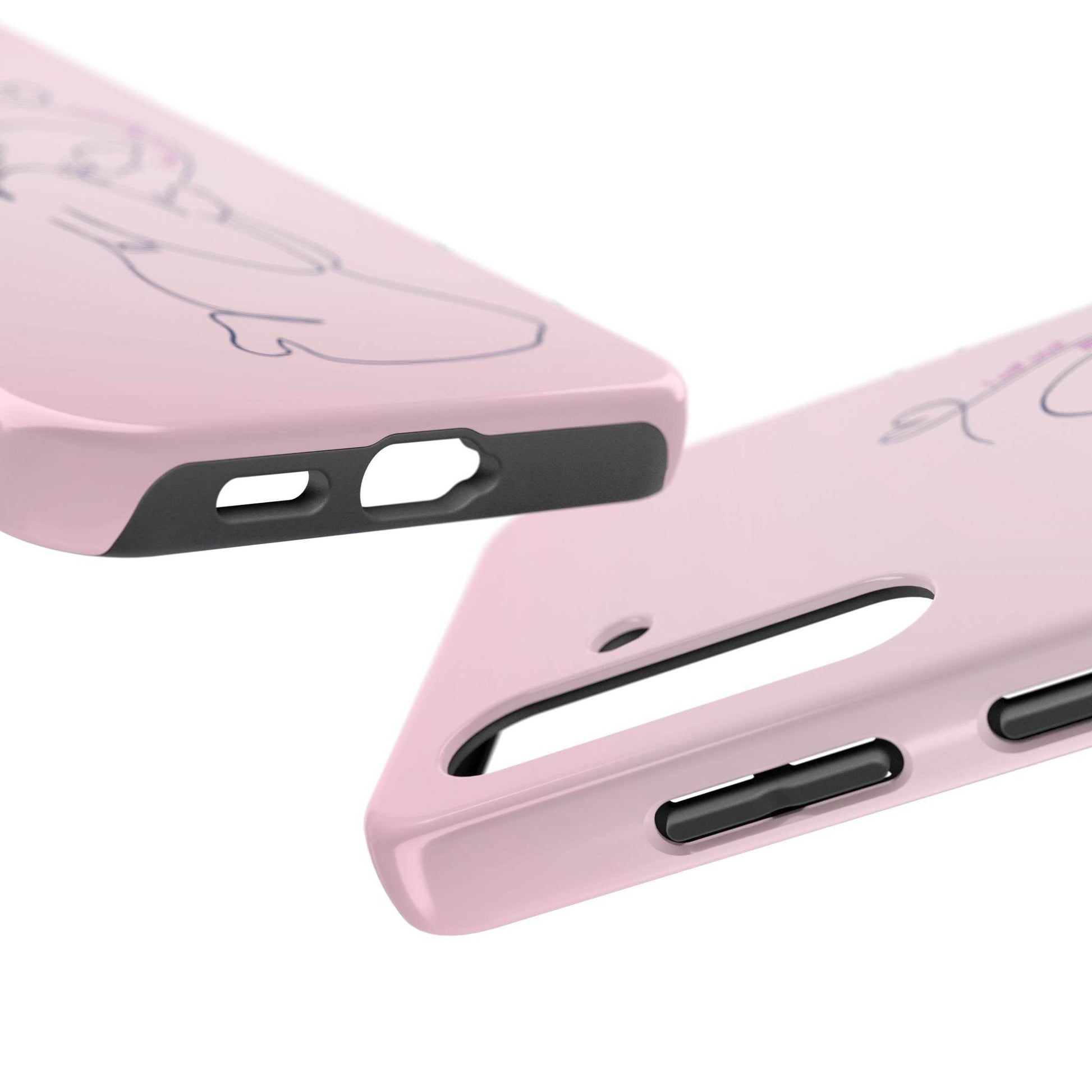 Before I Scroll, I Will Seek Phone Case – Light Pink Christian Cover - Harmony + Hope
