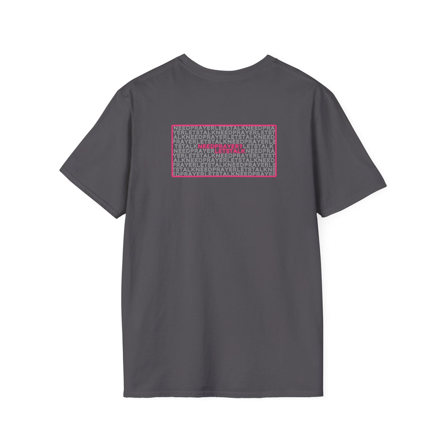 Word Cloud Design "Prayer Changes Things" - Inspirational Unisex T-Shirt