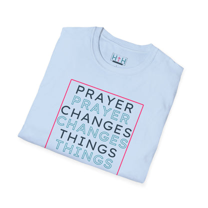 Pray Boldly "Prayer Changes Things" - Inspirational Unisex T-Shirt