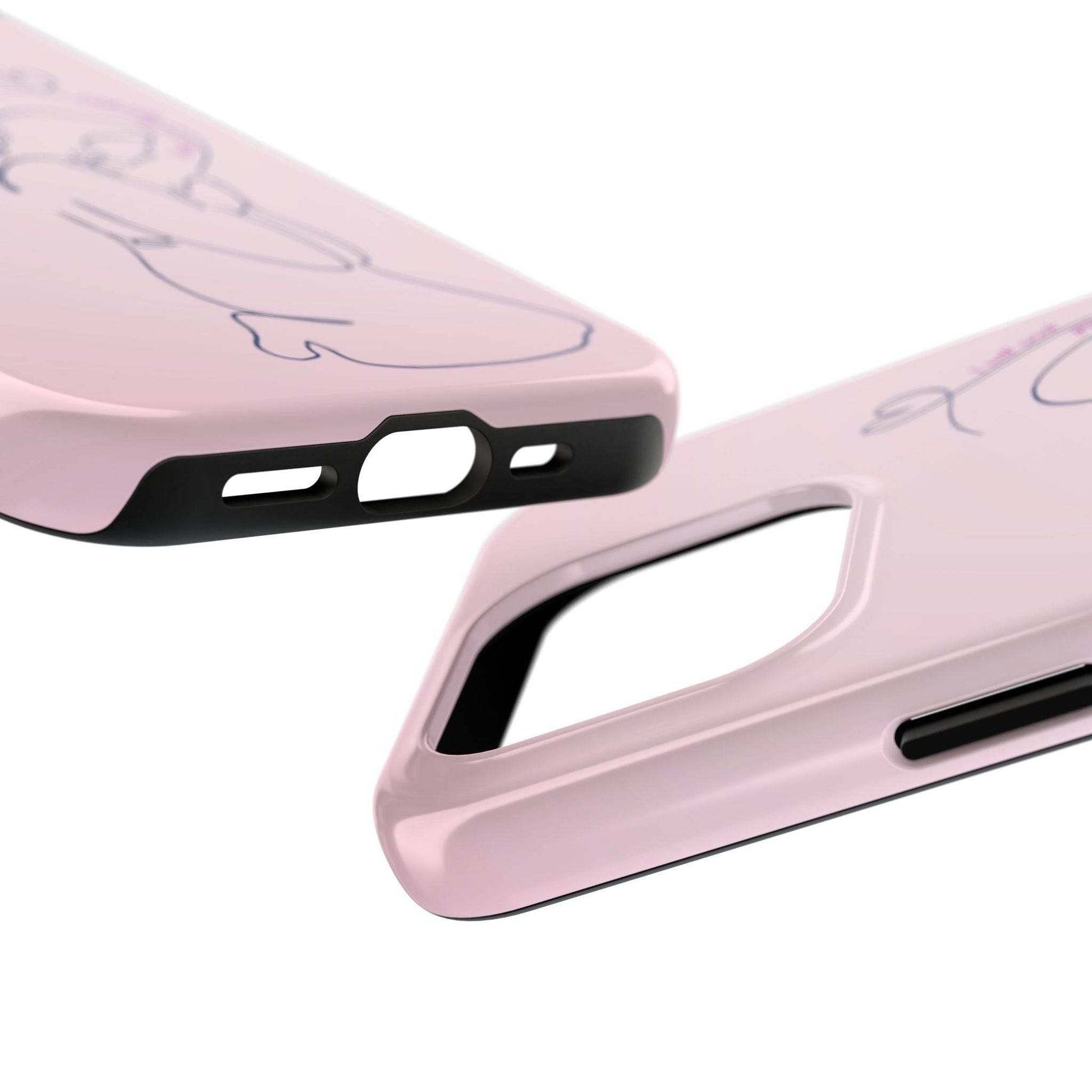 Before I Scroll, I Will Seek Phone Case – Light Pink Christian Cover - Harmony + Hope