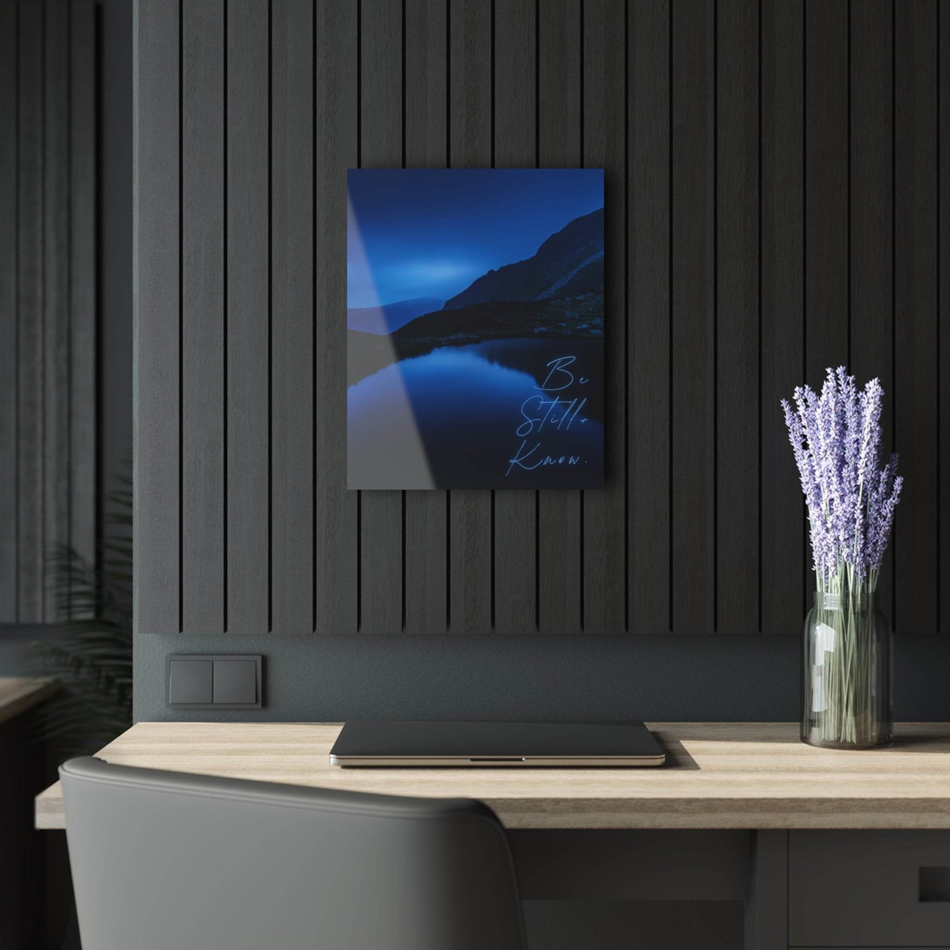 Peace in His Presence - Inspirational Acrylic Wall Art for Home Decor - Harmony + Hope