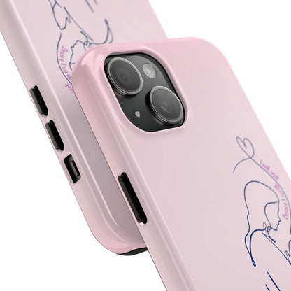 Before I Scroll, I Will Seek Phone Case – Light Pink Christian Cover - Harmony + Hope
