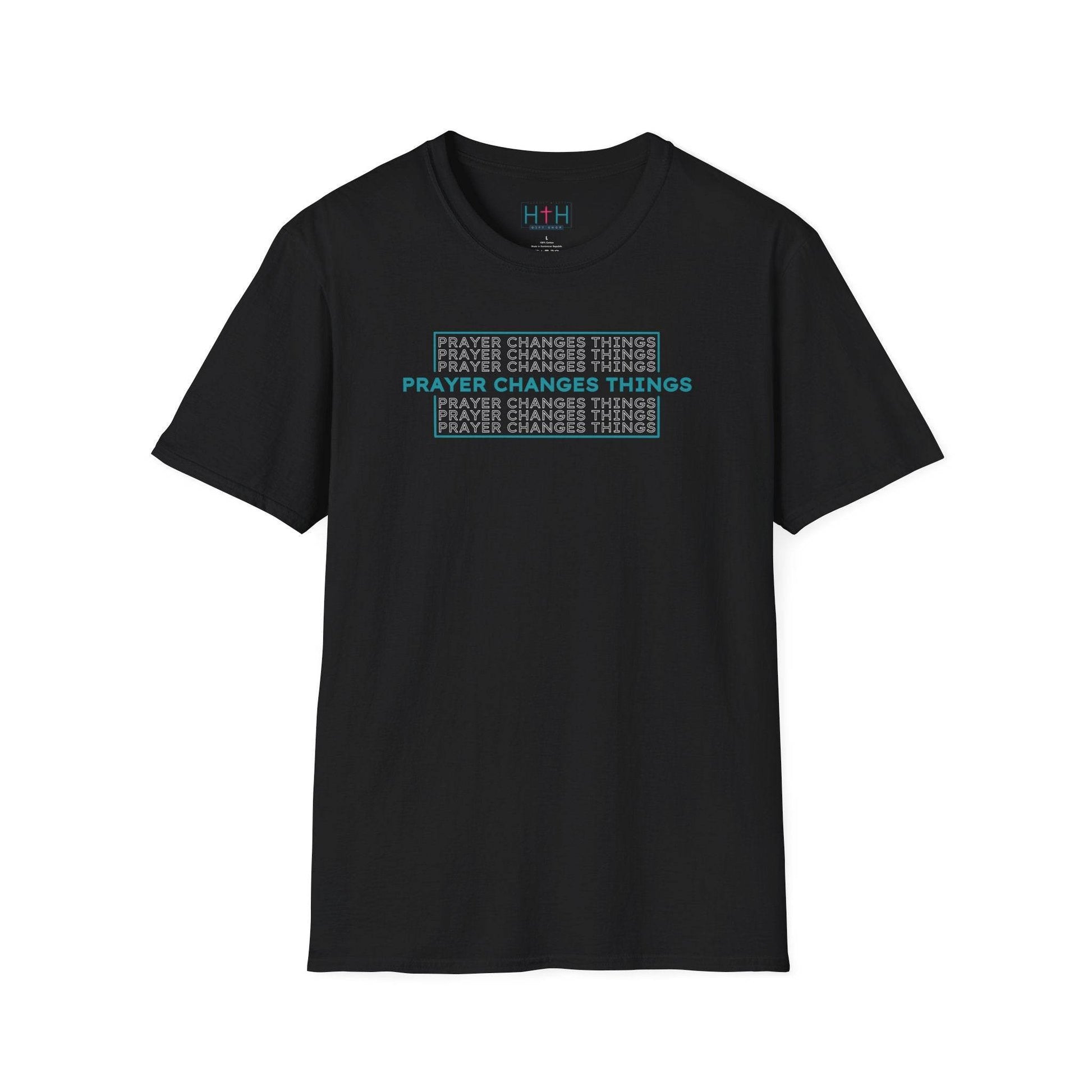 Vintage Wash: Prayer Changes Things T-Shirt - Harmony + Hope