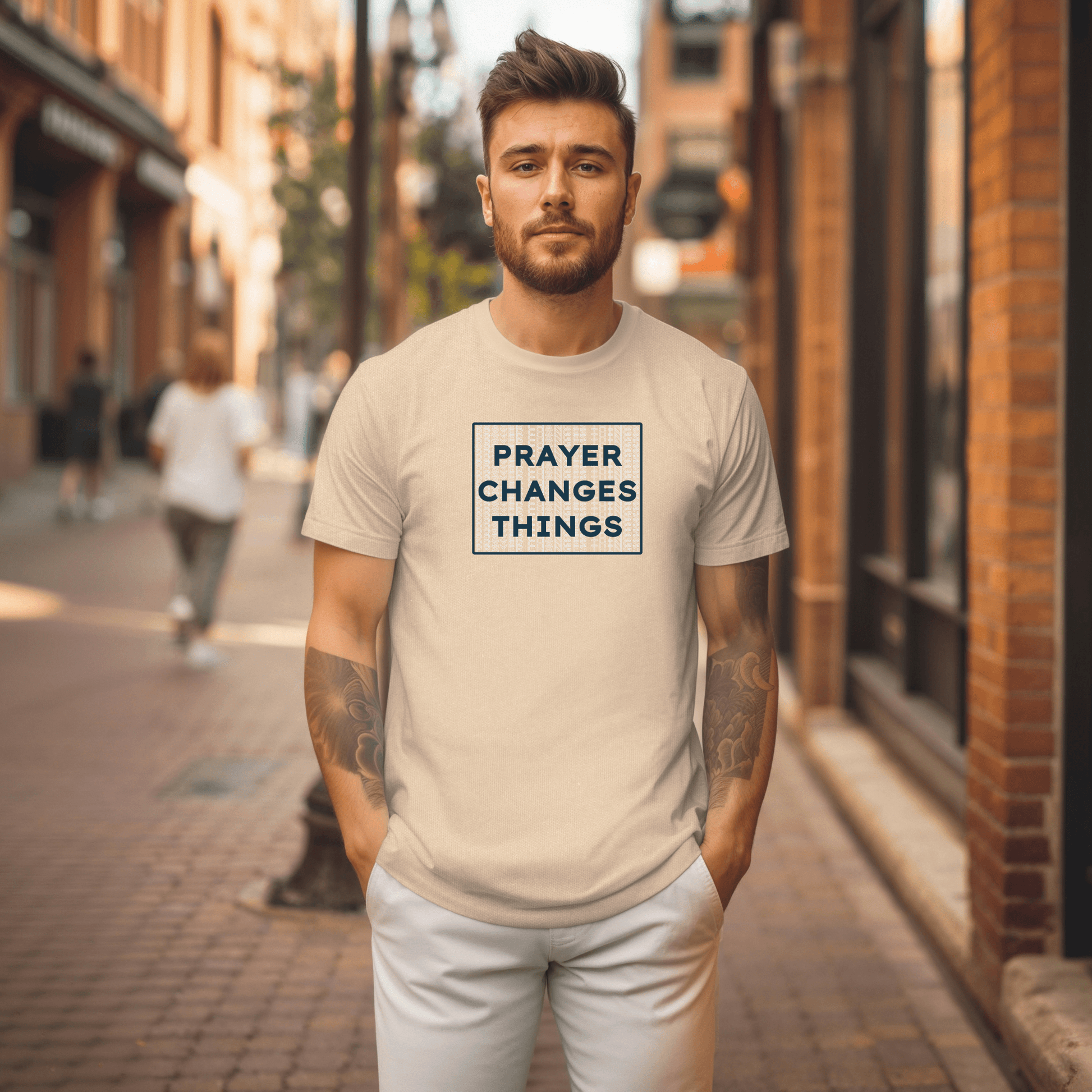 Prayer Changes Things Unisex T-Shirt - Harmony + Hope