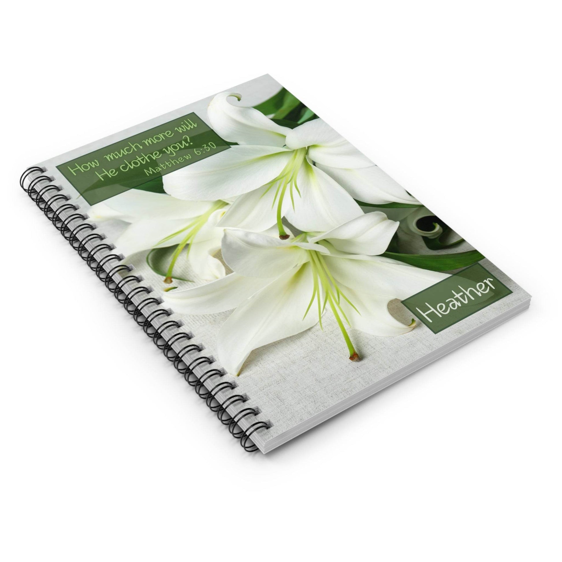 Trust a Bloom - Inspirational Spiralbound Journal - Harmony + Hope