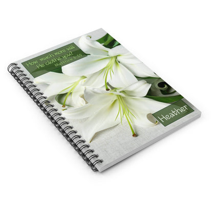 Trust a Bloom - Inspirational Spiralbound Journal - Harmony + Hope
