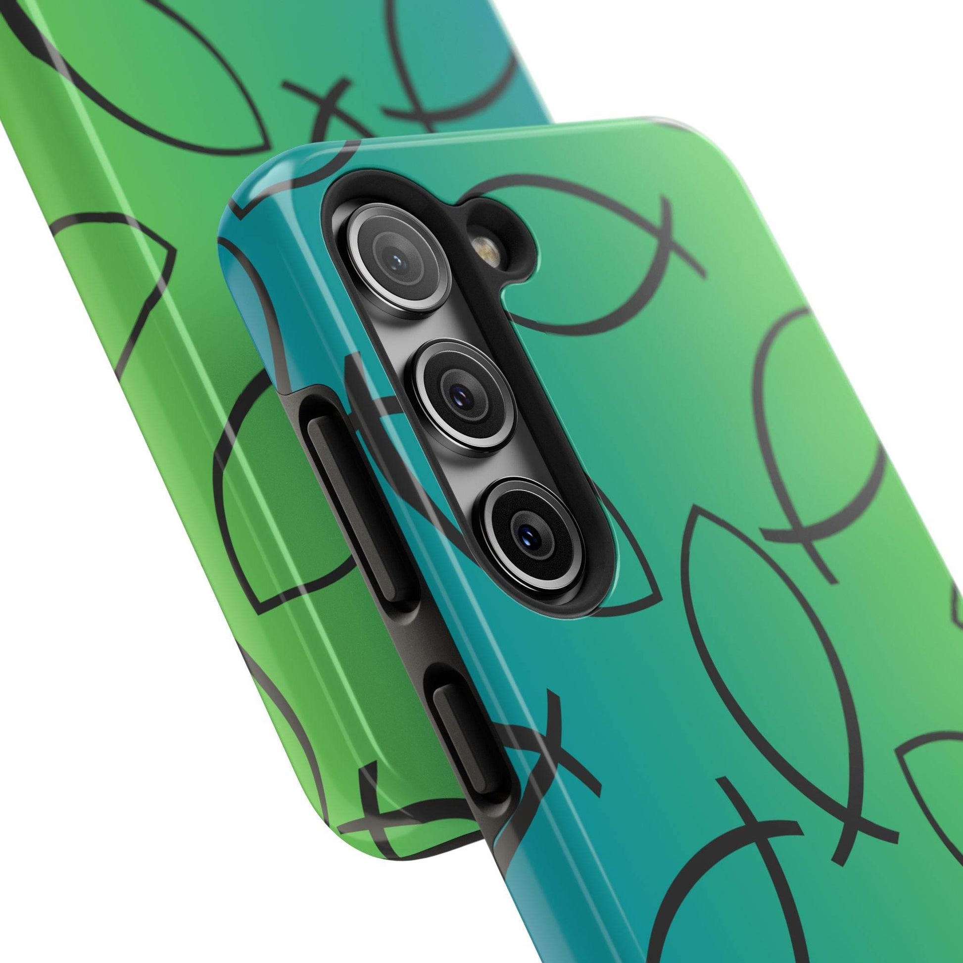 Go and Make Disciples Phone Case – Teal Green Gradient - Harmony + Hope