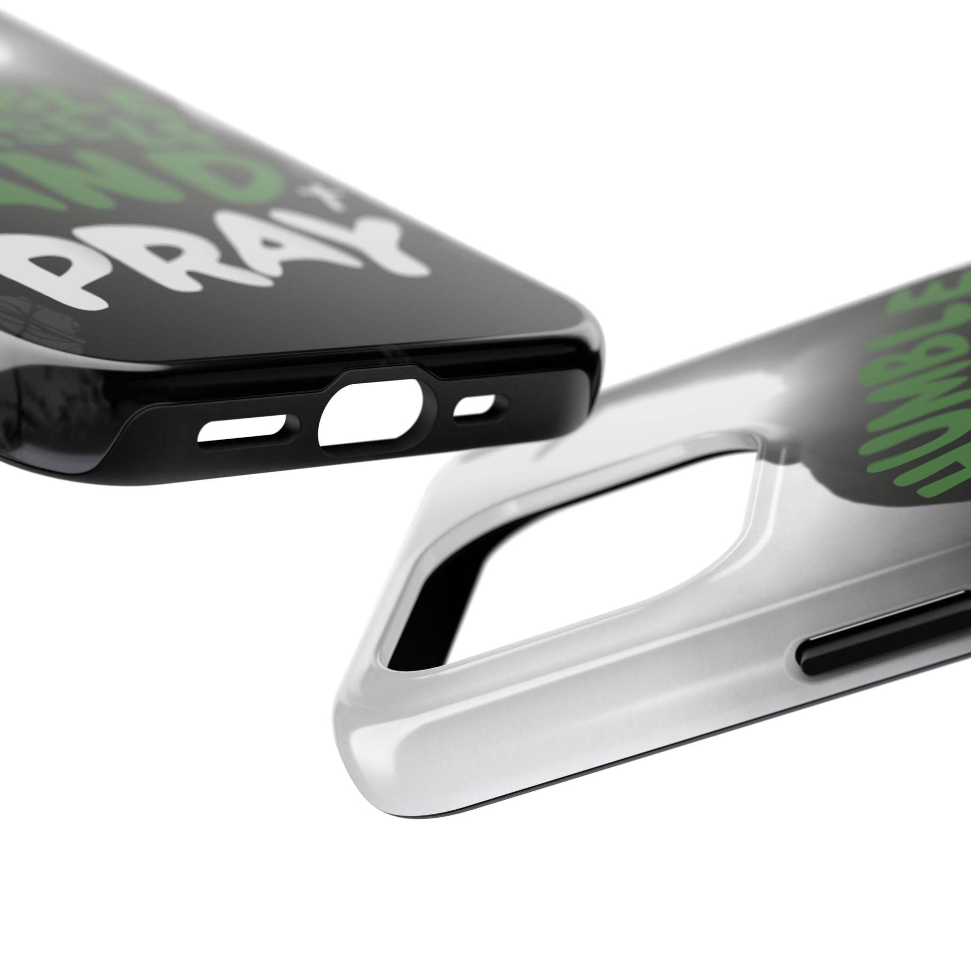 Humble Yourself and Pray Phone Case – Deep Green Faith Design - Harmony + Hope