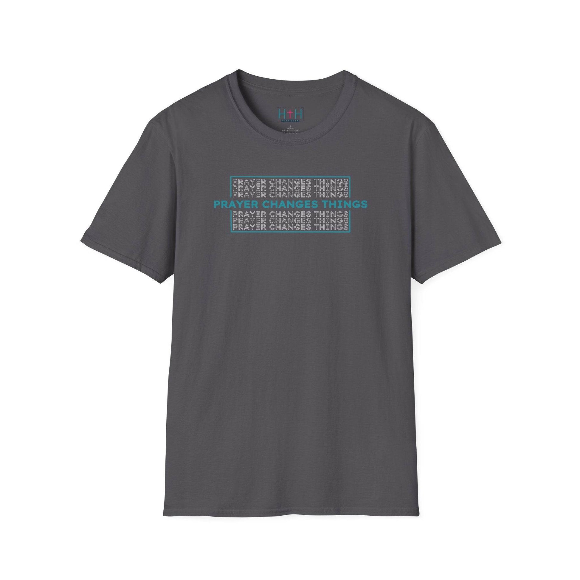Vintage Wash: Prayer Changes Things T-Shirt - Harmony + Hope