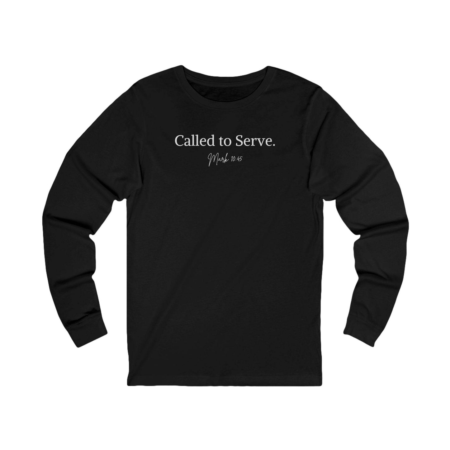 Called to Serve – Mark 10:45 Unisex Long Sleeve Tee - Harmony + Hope
