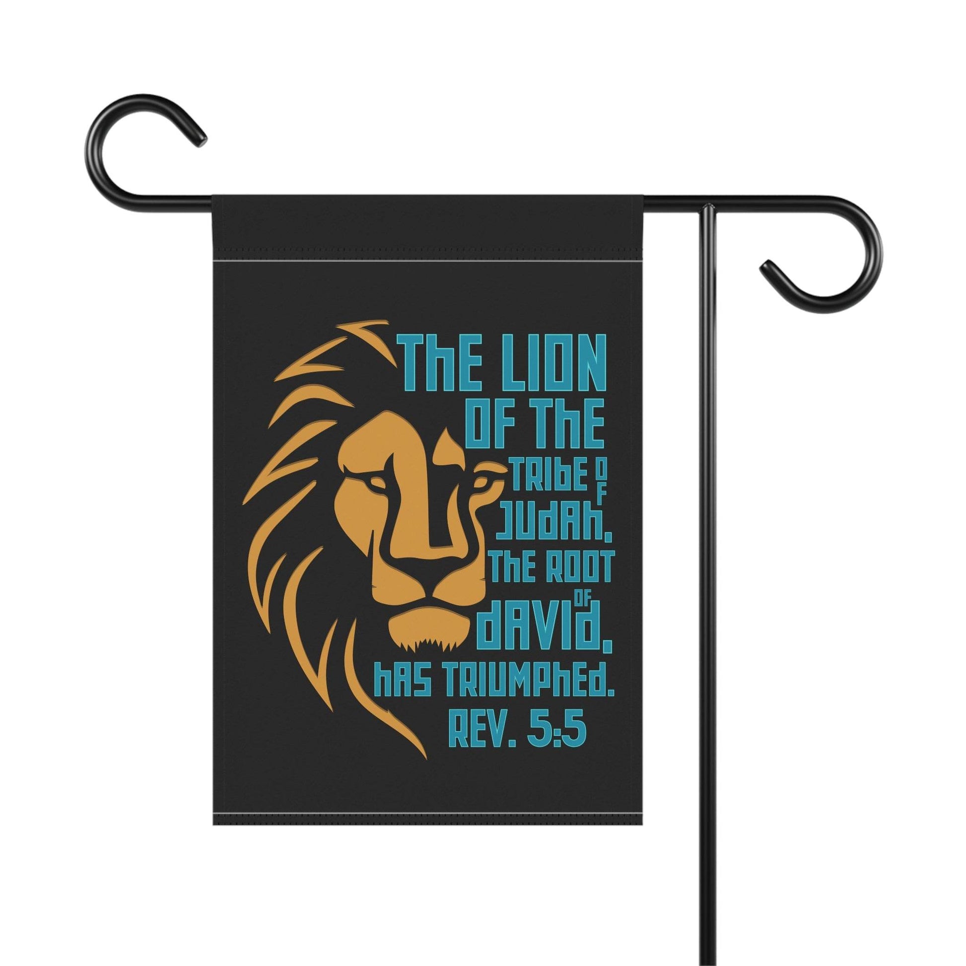 Lion of Judah – Revelation 5:5 Christian Garden Banner - Harmony + Hope