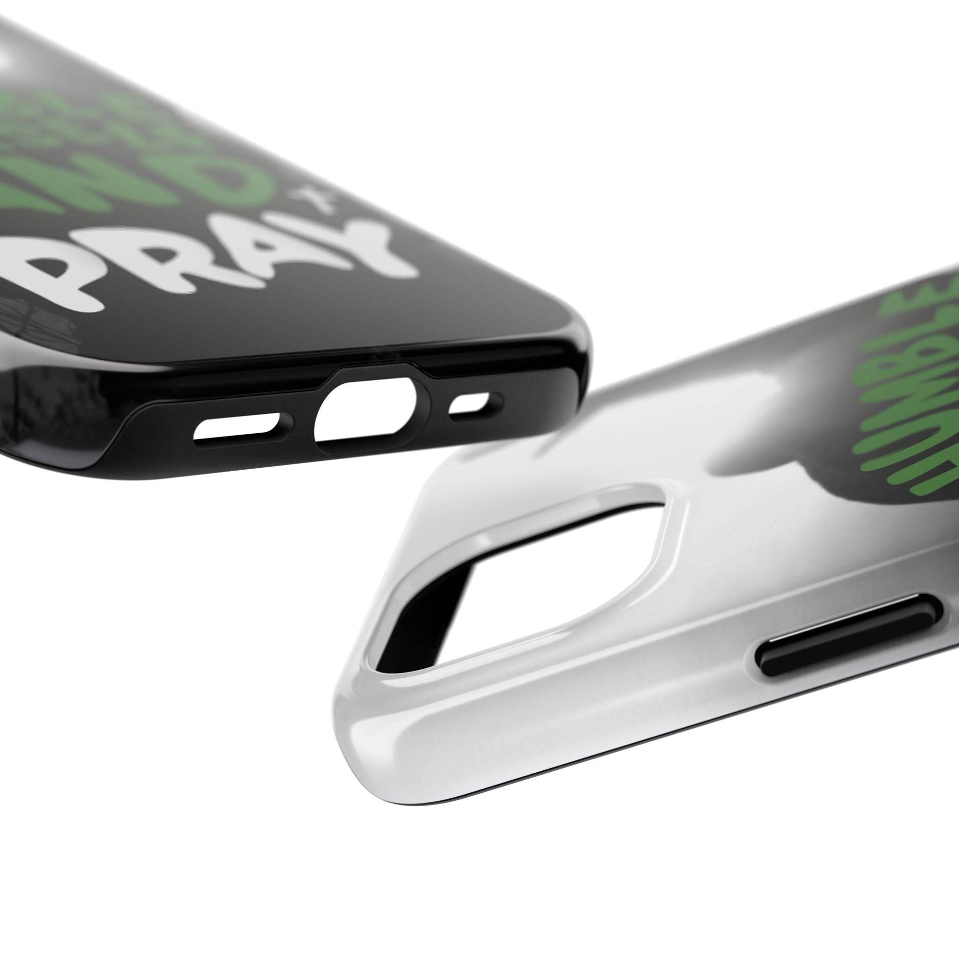 Humble Yourself and Pray Phone Case – Deep Green Faith Design - Harmony + Hope
