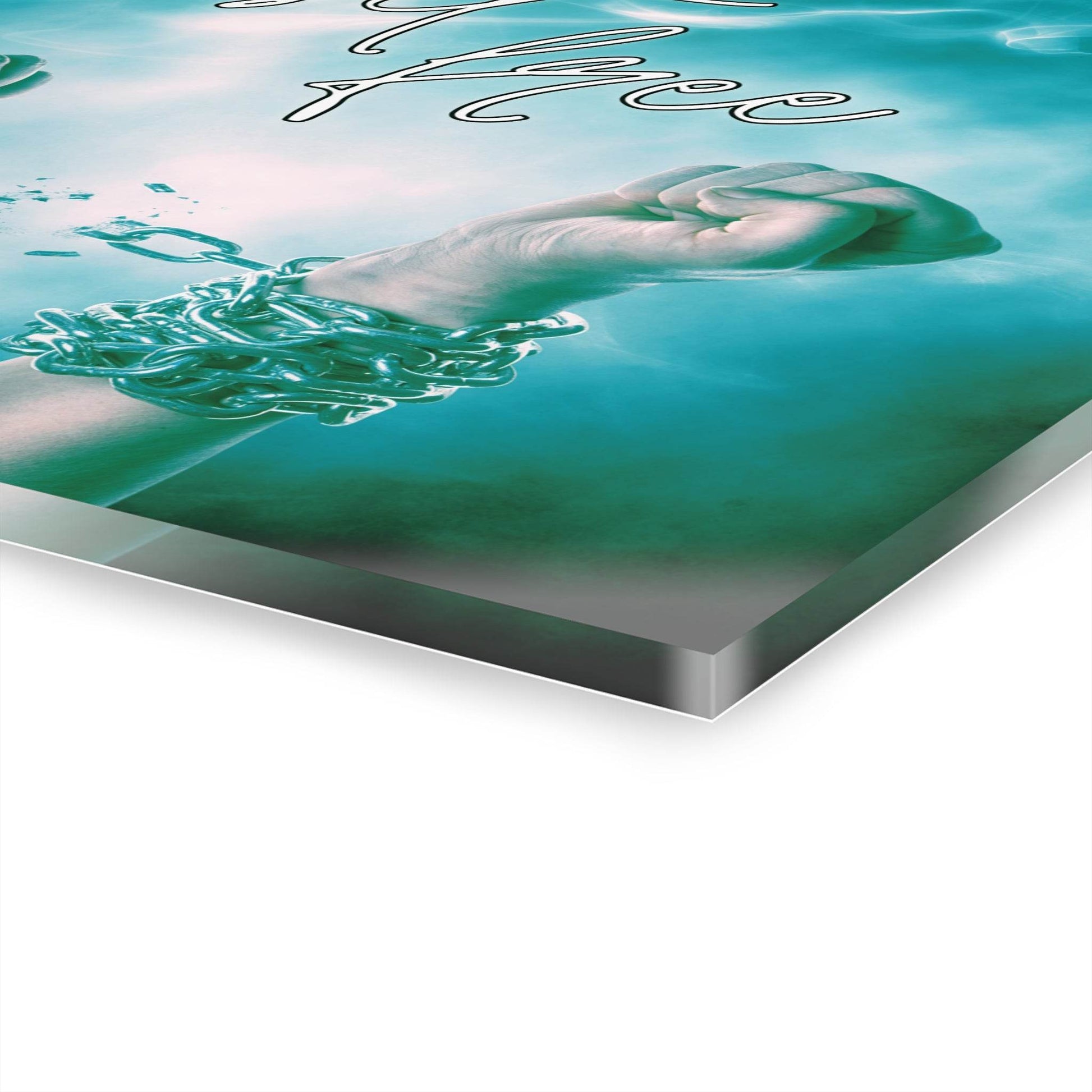 Set Free – Breaking Chains Christian Acrylic Wall Art - Harmony + Hope
