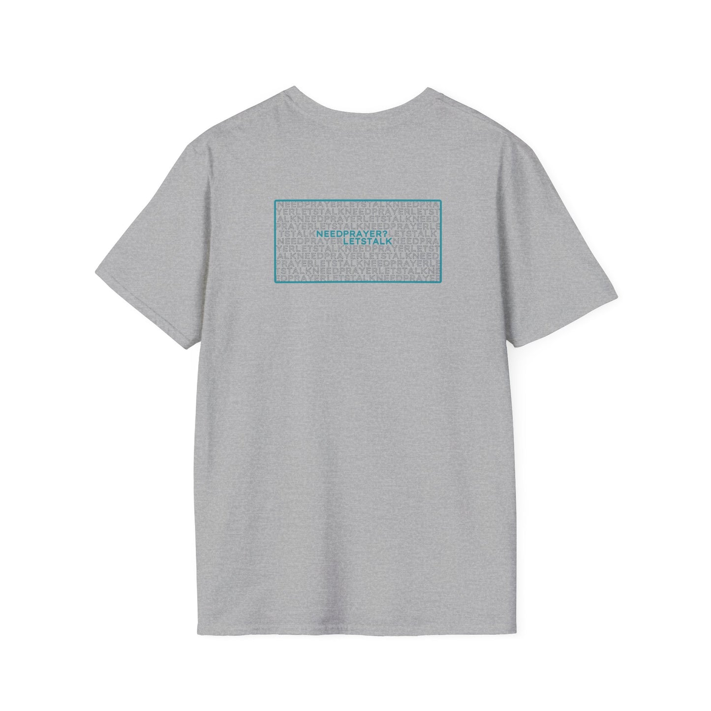 Word Cloud Design "Prayer Changes Things" - Inspirational Unisex T-Shirt
