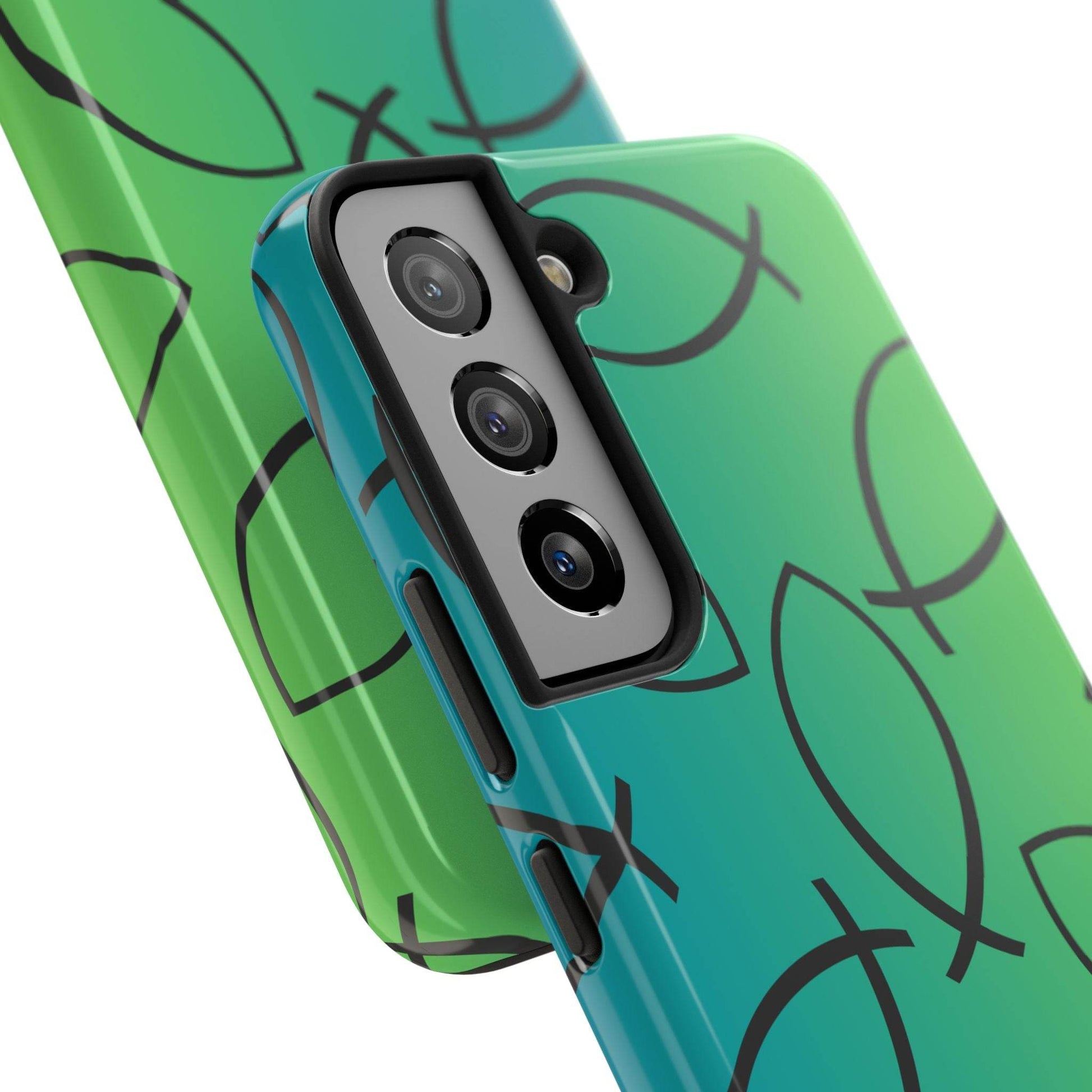 Go and Make Disciples Phone Case – Teal Green Gradient - Harmony + Hope